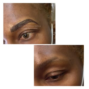 Eyebrow Tattoo result by Carolinas' Permanent Makeup and Scalp Pigmentation in Fayetteville, NC