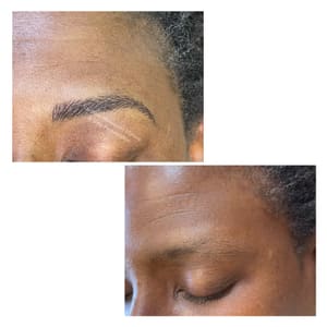 Eyebrow Tattoo result by Carolinas' Permanent Makeup and Scalp Pigmentation in Fayetteville, NC