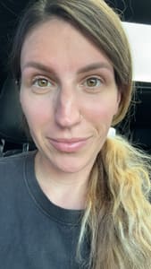 Eyebrow Tattoo result by Caroline Permanent Makeup Microblading Emerald Isle in Emerald Isle, NC