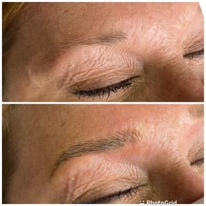 Eyebrow Tattoo result by Casey's Cosmetics in Bradley, IL