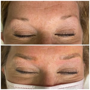 Eyebrow Tattoo result by Casey's Cosmetics in Bradley, IL