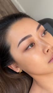 Eyebrow Tattoo result by Cass Brows + Beauty in Huntington Beach, CA