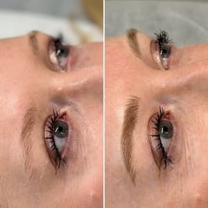 Eyebrow Tattoo result by Cass Brows + Beauty in Huntington Beach, CA