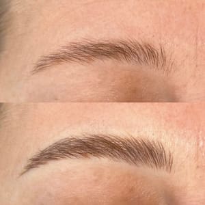 Eyebrow Tattoo result by Cass Brows + Beauty in Huntington Beach, CA