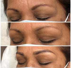 Eyebrow Tattoo result by Catalina Rubes in Carmel, IN