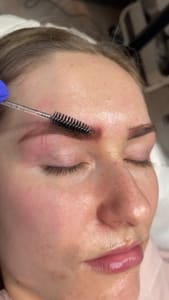 Eyebrow Tattoo result by Caterpillar Brow Bar in Dallas, TX