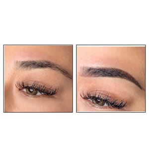 Eyebrow Tattoo result by CC Brows and Beauty in Rockville, MD