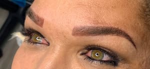 Eyebrow Tattoo result by CC Brows and Beauty in Rockville, MD