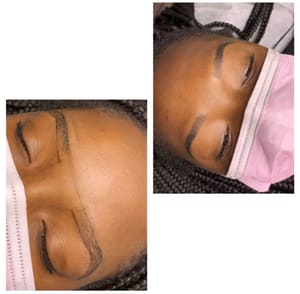Eyebrow Tattoo result by CC Brows and Beauty in Rockville, MD