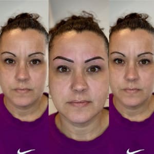 Eyebrow Tattoo result by CC Permanent Cosmetics in Syracuse, IN