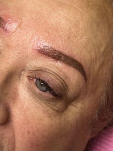 Eyebrow Tattoo result by CD The Beauty Bar in St Cloud, FL