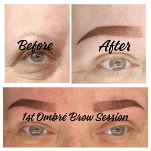 Eyebrow Tattoo result by CDA Brows, Body, & Ink LLC in Coeur D Alene, ID