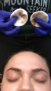 Eyebrow Tattoo result by CDA Brows, Body, & Ink LLC in Coeur D Alene, ID