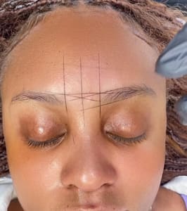 Eyebrow Tattoo result by CeceBrows _ Microblading _ Eyebrows Fayetteville in Fayetteville, NC