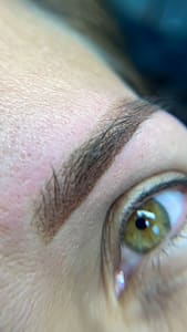 Eyebrow Tattoo result by Cejas Roslyn in Miami, FL