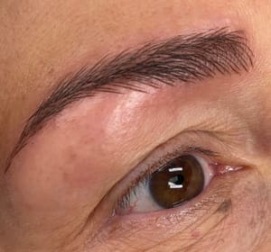Eyebrow Tattoo result by Cejas Roslyn in Miami, FL