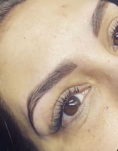 Eyebrow Tattoo result by Cejas Roslyn in Miami, FL