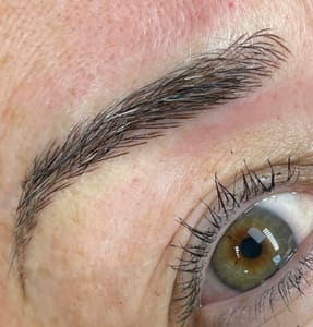 Eyebrow Tattoo result by Cejas Roslyn in Miami, FL