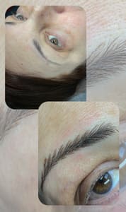Eyebrow Tattoo result by Cejas Roslyn in Miami, FL
