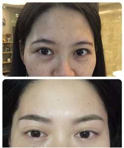 Eyebrow Tattoo result by Celadon Beauty in Bellevue, WA