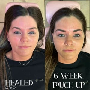 Eyebrow Tattoo result by Celestial Beauty Studio in South Charleston, WV