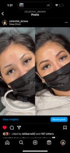 Eyebrow Tattoo result by Celestial Brows in Dallas, TX