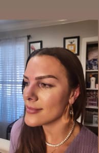 Eyebrow Tattoo result by Celestial Eleganc Lash and Beauty Bar in West Monroe, LA