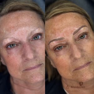 Eyebrow Tattoo result by Celi Ritchie Makeup in Phoenix, AZ