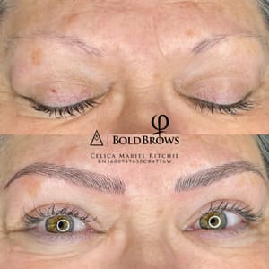 Eyebrow Tattoo result by Celi Ritchie Makeup in Phoenix, AZ
