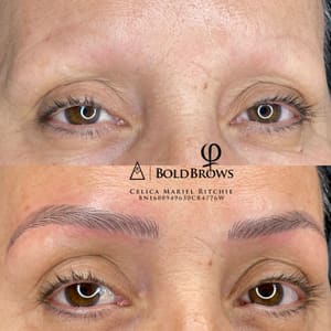 Eyebrow Tattoo result by Celi Ritchie Makeup in Phoenix, AZ