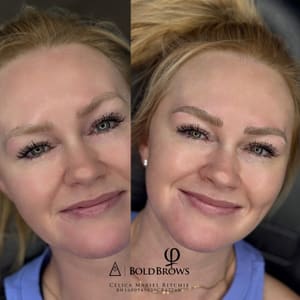 Eyebrow Tattoo result by Celi Ritchie Makeup in Phoenix, AZ