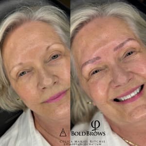 Eyebrow Tattoo result by Celi Ritchie Makeup in Phoenix, AZ