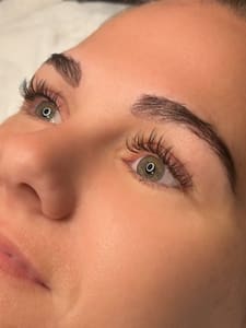 Eyebrow Tattoo result by Chairty Wimbley Esthetics in Pea Ridge, AR