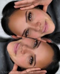 Eyebrow Tattoo result by Chantel Urban Beauté in East Brunswick, NJ
