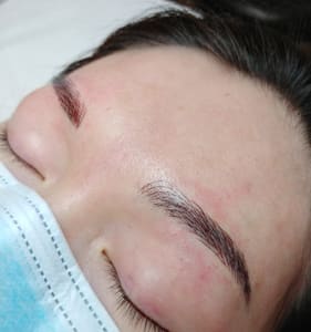 Eyebrow Tattoo result by Chantik, Skin and Permanent Makeup in Diamond Bar, CA