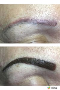 Eyebrow Tattoo result by Chanton In Beauty in San Jose, CA