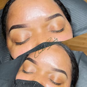 Eyebrow Tattoo result by Chardlie Beauty in Freeport, NY