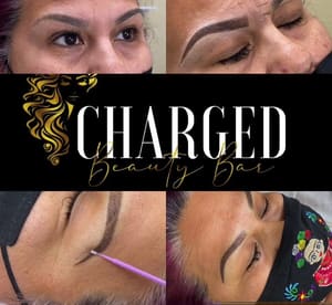 Eyebrow Tattoo result by Charged Beauty Bar in South Bay, FL