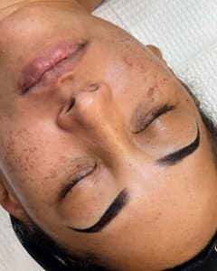 Eyebrow Tattoo result by Charged Beauty Bar in South Bay, FL