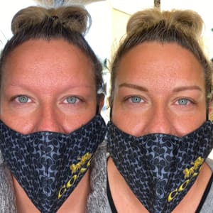 Eyebrow Tattoo result by Charlene Davis PMU in St Augustine, FL