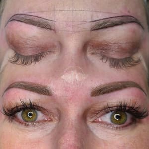Eyebrow Tattoo result by Charleston Permanent Makeup in Charleston, SC