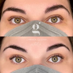 Eyebrow Tattoo result by Chelsea Glover Artistry in South Ogden, UT