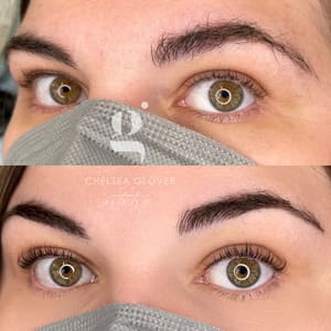 Eyebrow Tattoo result by Chelsea Glover Artistry in South Ogden, UT