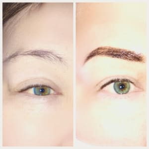 Eyebrow Tattoo result by Chelsea Leigh Cosmetic Tattoo Artist in Sioux Falls, SD