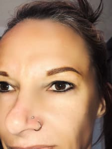 Eyebrow Tattoo result by Chelsea Leigh Cosmetic Tattoo Artist in Sioux Falls, SD
