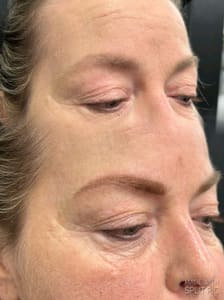 Eyebrow Tattoo result by Chelsey Nicole Permanent Cosmetics in Suffolk, VA