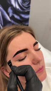 Eyebrow Tattoo result by Chepikova Iryna Studio in Arlington Heights, IL