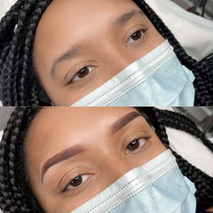 Eyebrow Tattoo result by Cherry & Brows in Dallas, TX