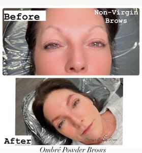 Eyebrow Tattoo result by Cherry's Beauty Room, LLC in Louisville, KY