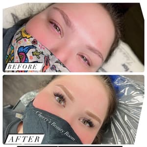 Eyebrow Tattoo result by Cherry's Beauty Room, LLC in Louisville, KY